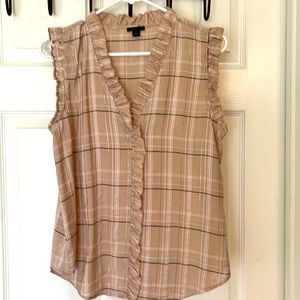 Ann Taylor Sleeveless Shirt